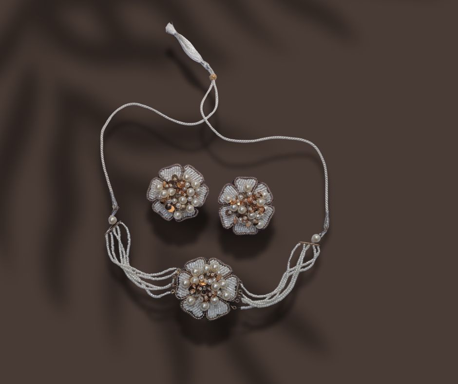 Noor_Blossom necklace Set