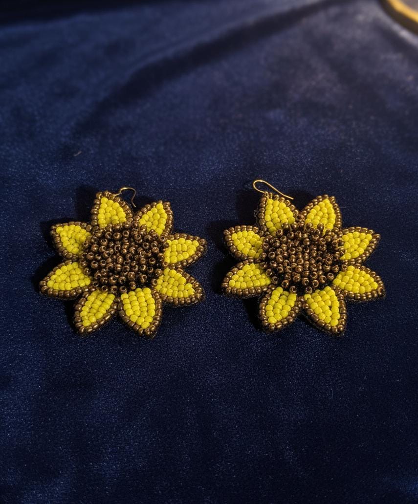 sunflower earring