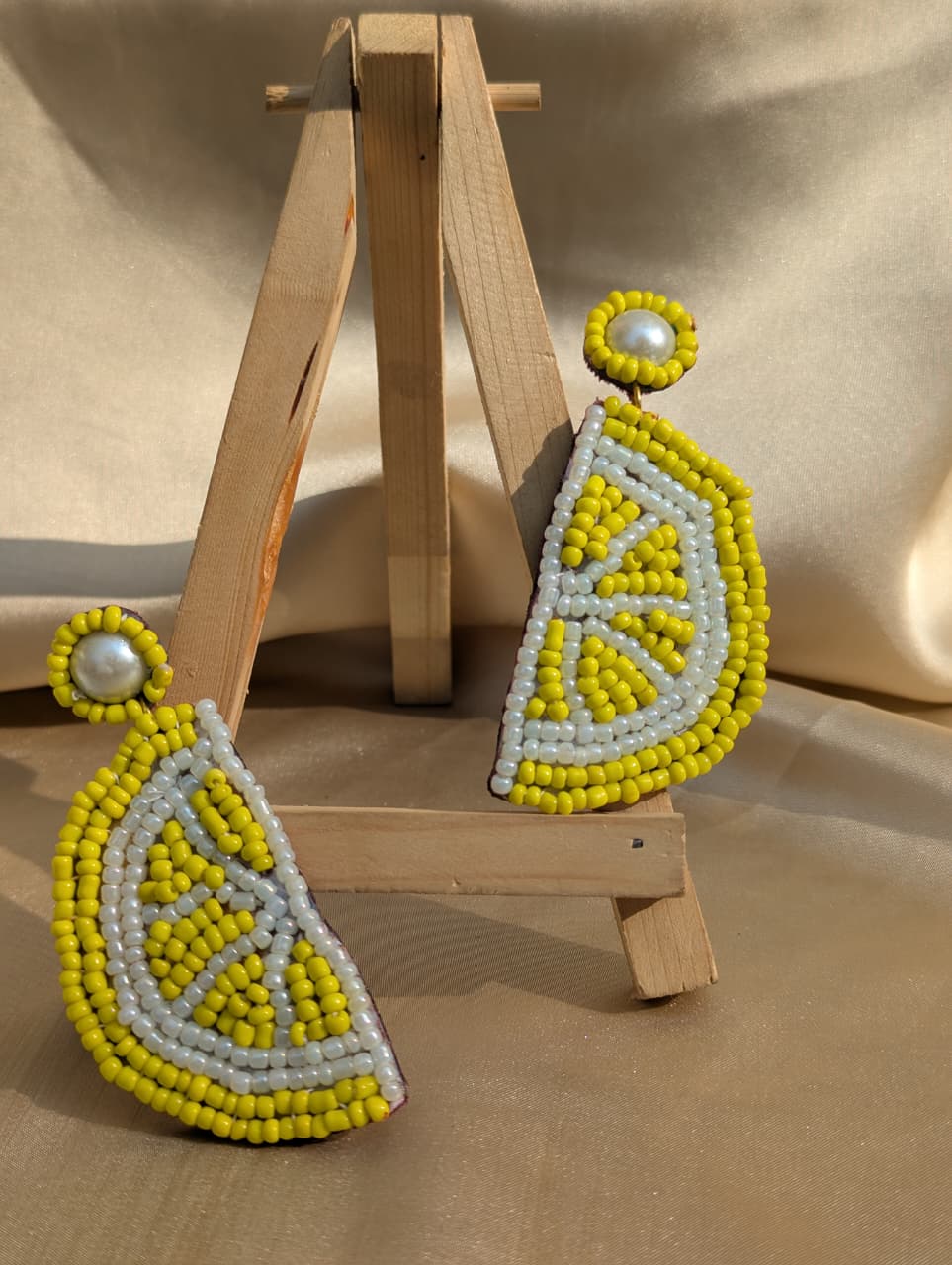 Lemon earrings