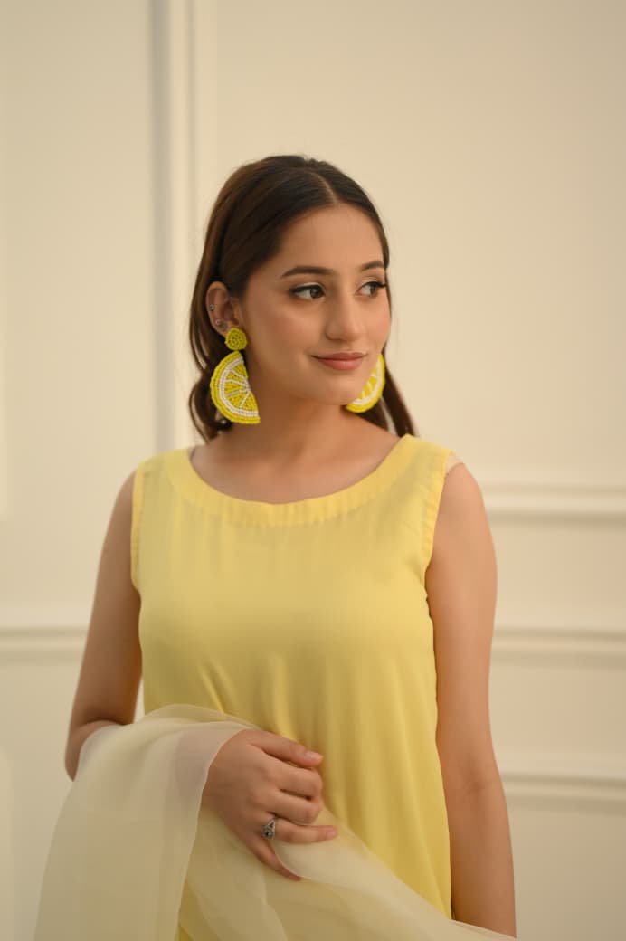 Lemon earrings