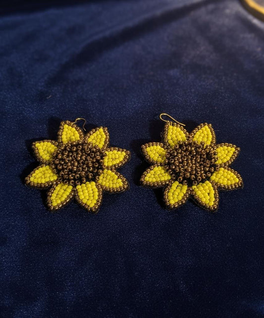 sunflower earring